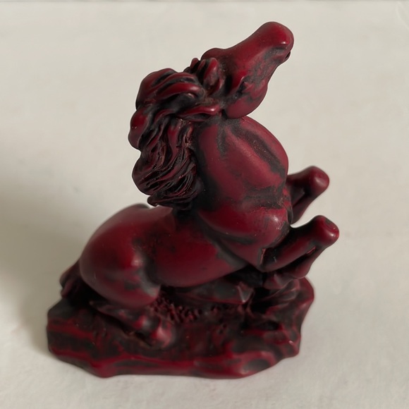 Red Resin Chinese New Year Zodiac Figures - Picture 7 of 10